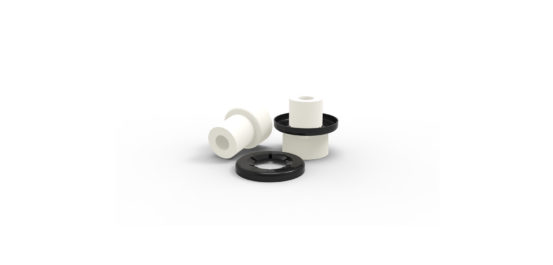 Ceramic Grommet and Starlock Fastner Set