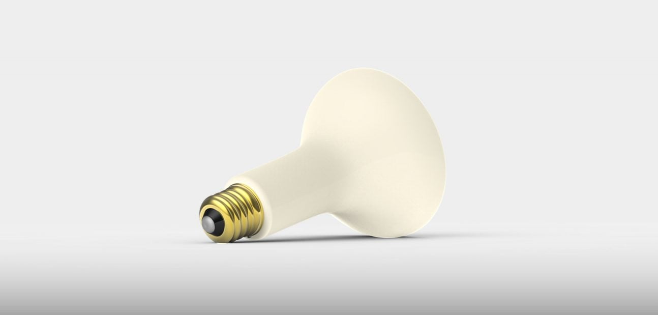 Ceramic Infrared Edison Screw Bulb from Ceramicx