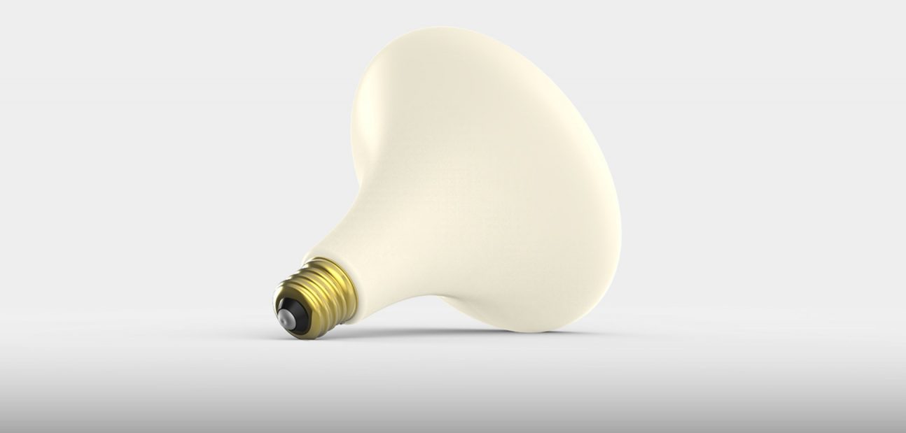 Ceramic Infrared Edison Screw Bulb from Ceramicx